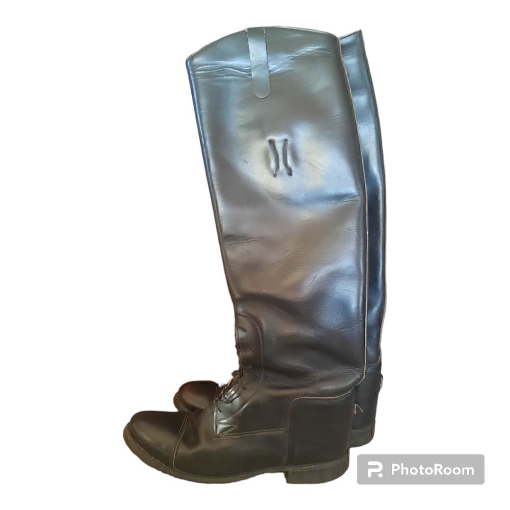 Dehner’s Omaha Custom Vintage Riding Field Boots Equestrian Police